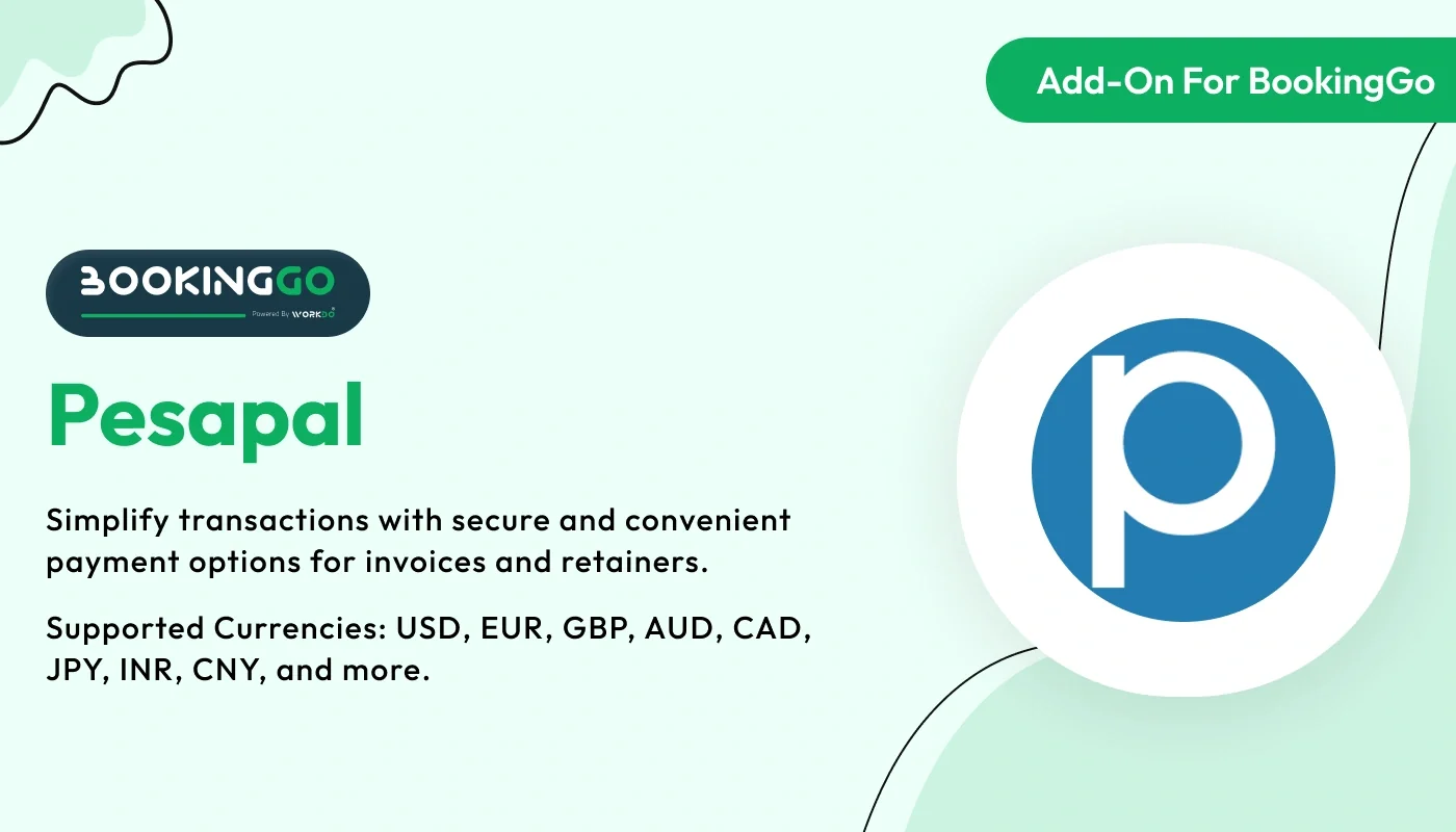 Pesapal - WorkDo BookingGo SaaS Add-On