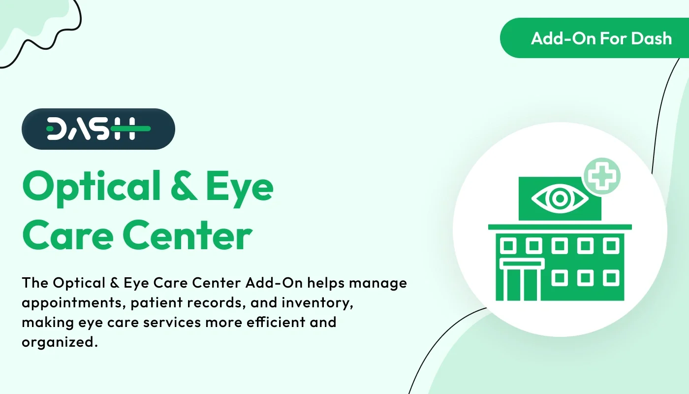 Optical & Eyecare Center - WorkDo Dash SaaS Industrial Solutions Add-On