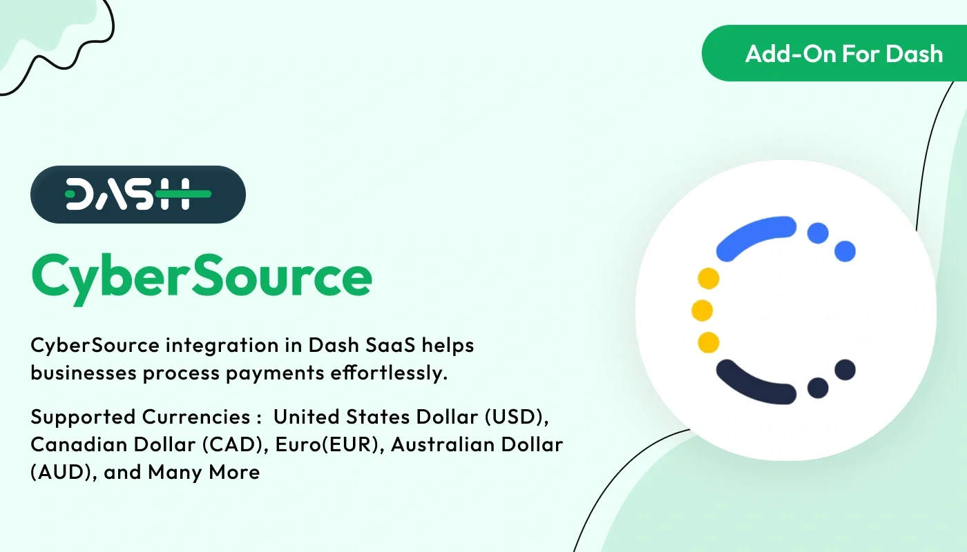 CyberSource - WorkDo Dash SaaS Payment Gateways Add-On