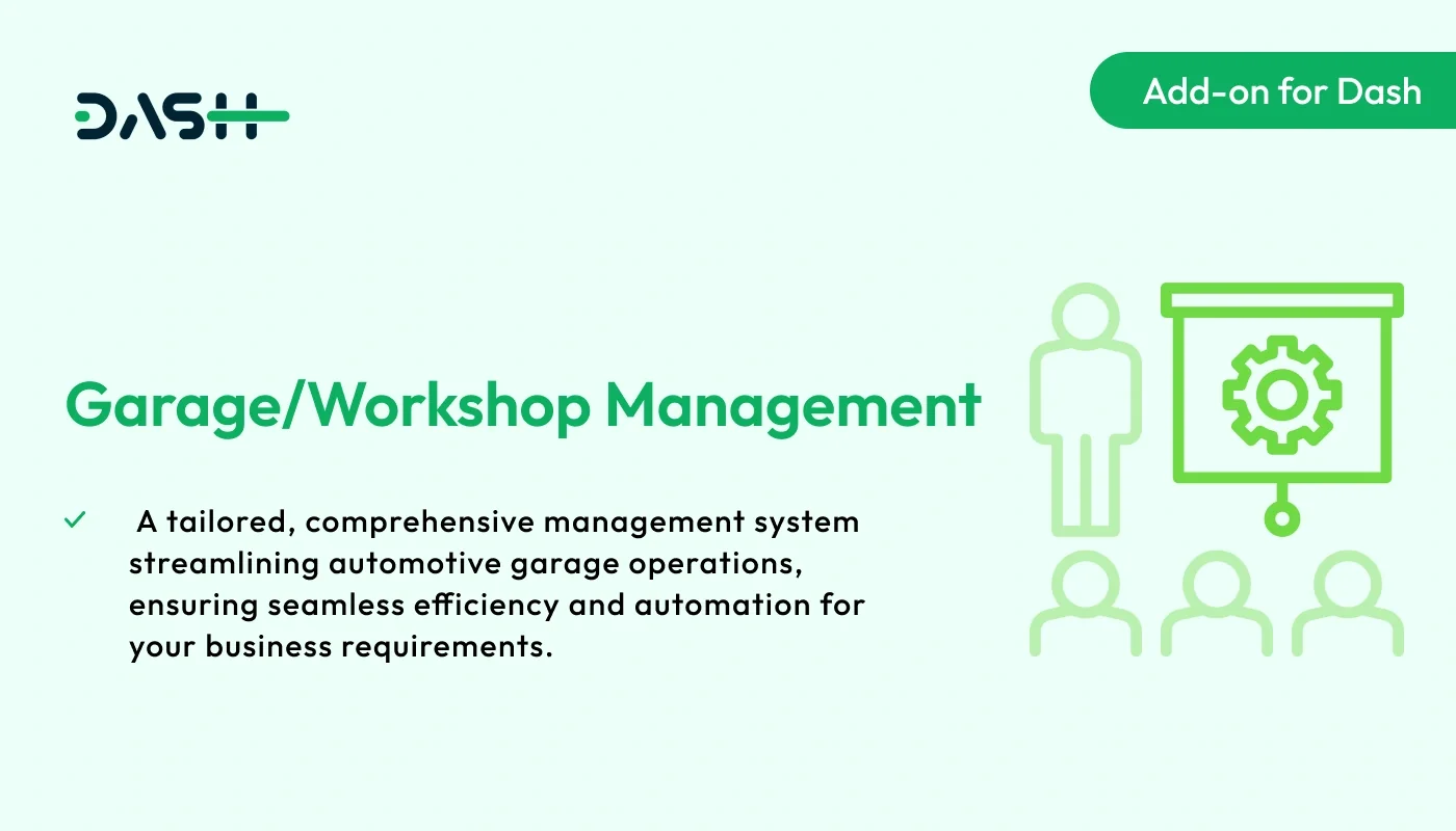 Garage Workshop Management - WorkDo Dash SaaS Industrial Solutions Add-On