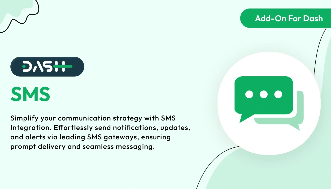 SMS - WorkDo Dash SaaS Integration Add-On