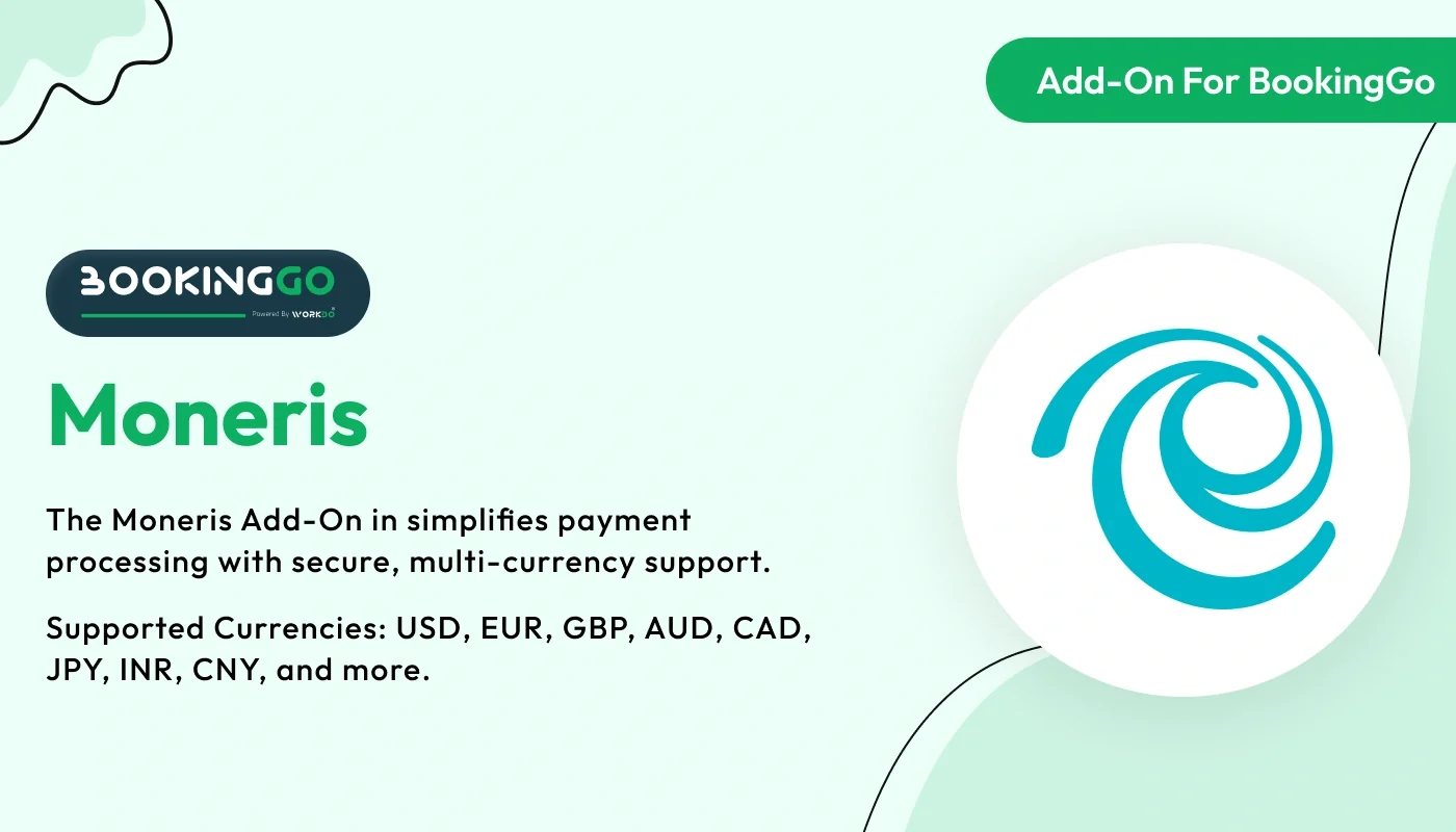 Moneris - WorkDo BookingGo SaaS Add-On