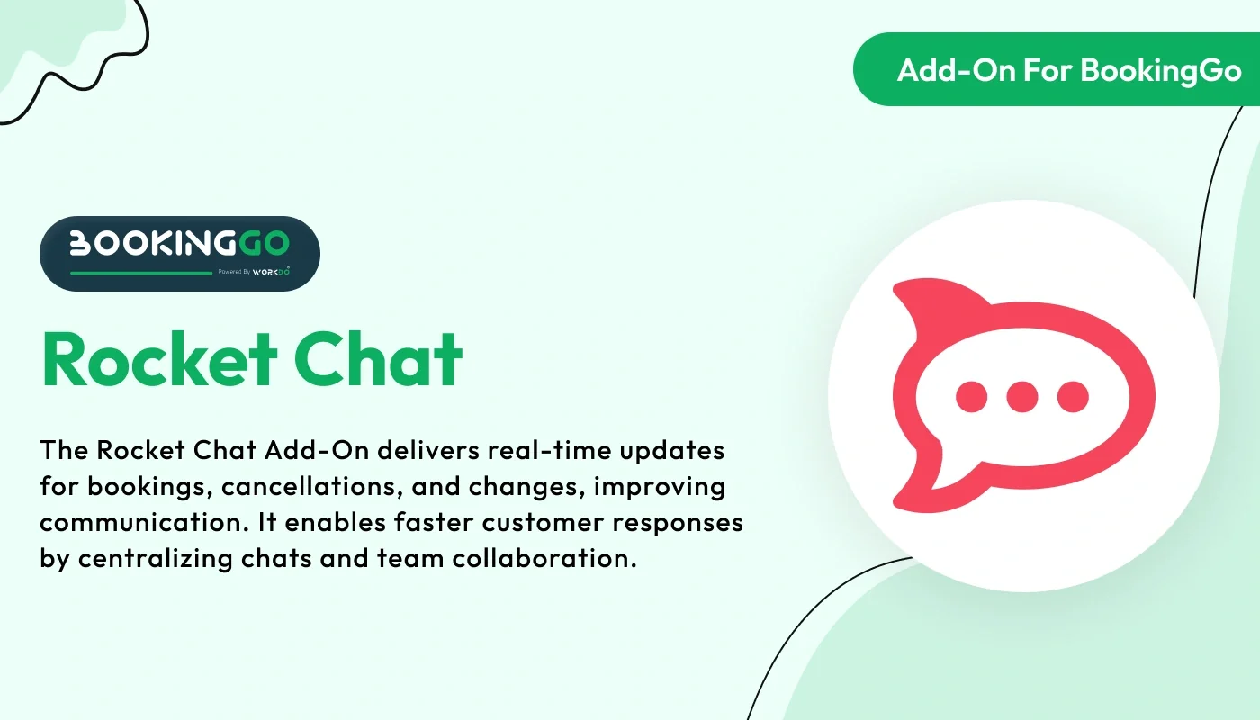 Rocket Chat - WorkDo BookingGo SaaS Add-On