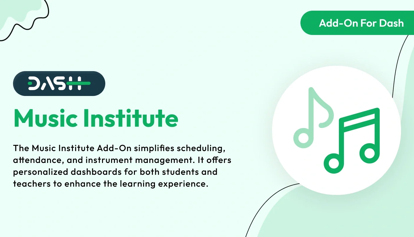 Music Institute - WorkDo Dash SaaS Industrial Solutions Add-On