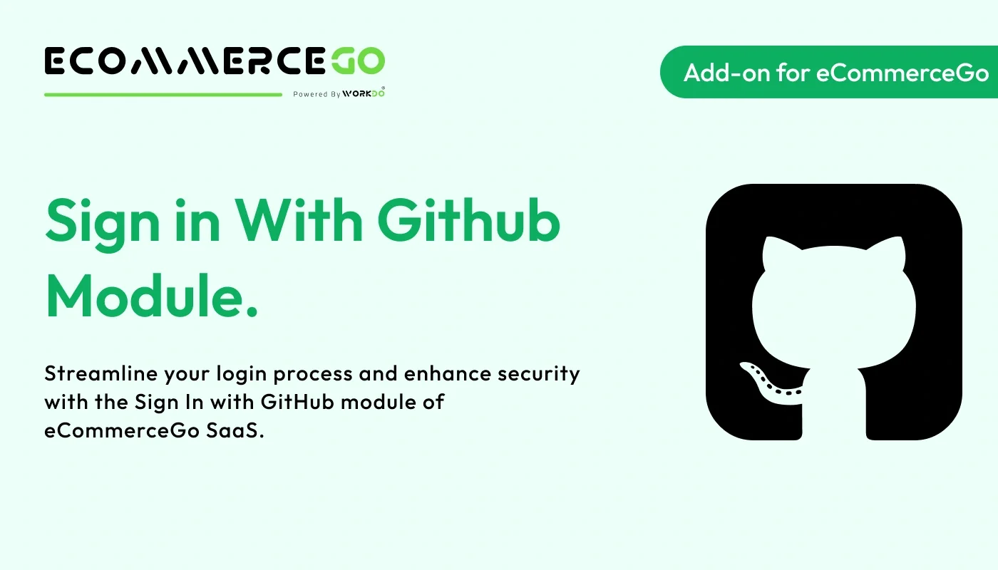Sign-In with Github - WorkDo eCommerceGo SaaS Add-On