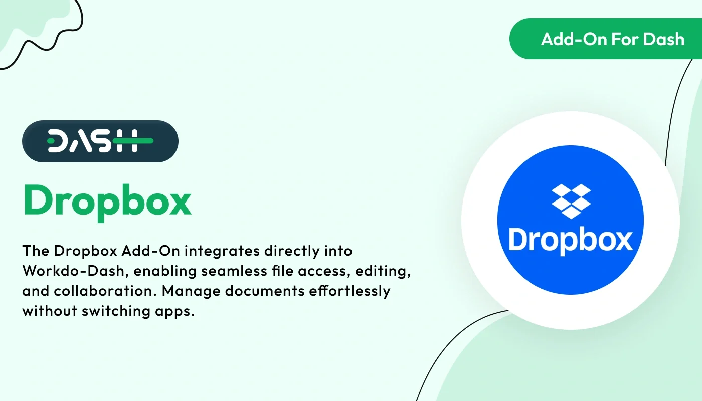 Dropbox - WorkDo Dash SaaS Content Management Add-On