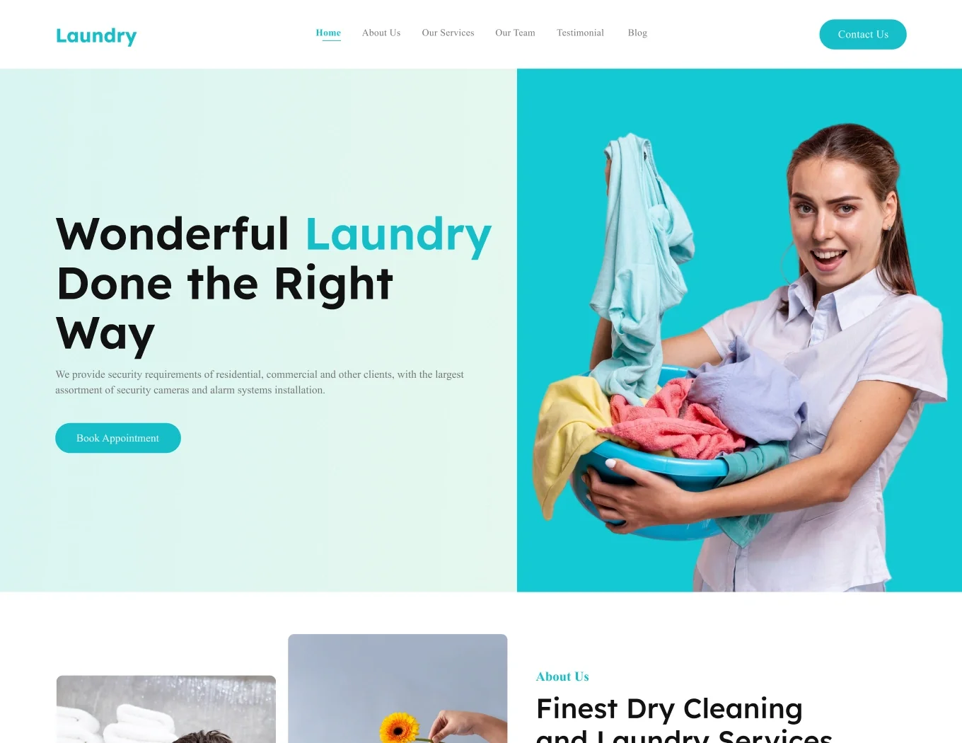 Laundry Services - WorkDo BookingGo SaaS Add-On
