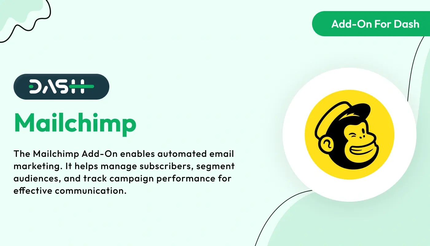 Mailchimp - WorkDo Dash SaaS Sales Add-On