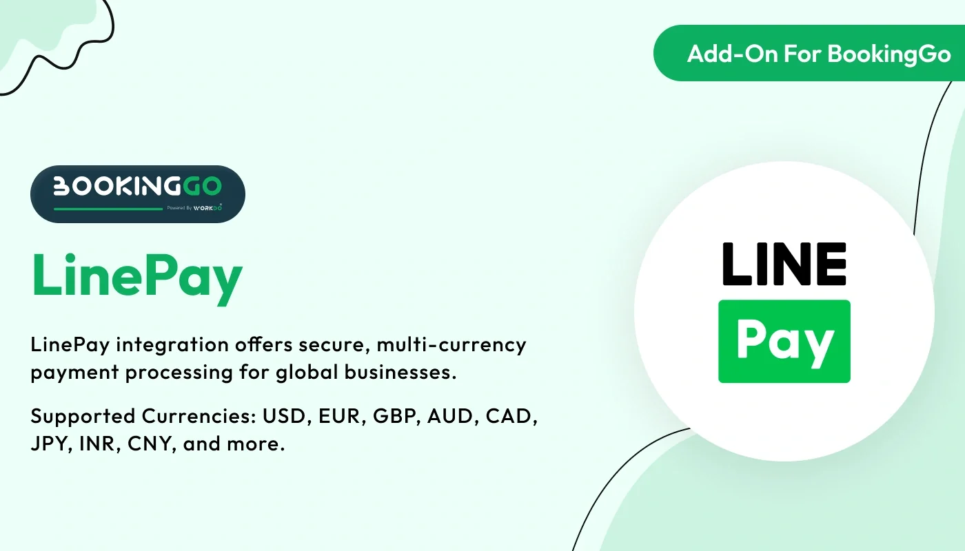 LinePay - WorkDo BookingGo SaaS Add-On