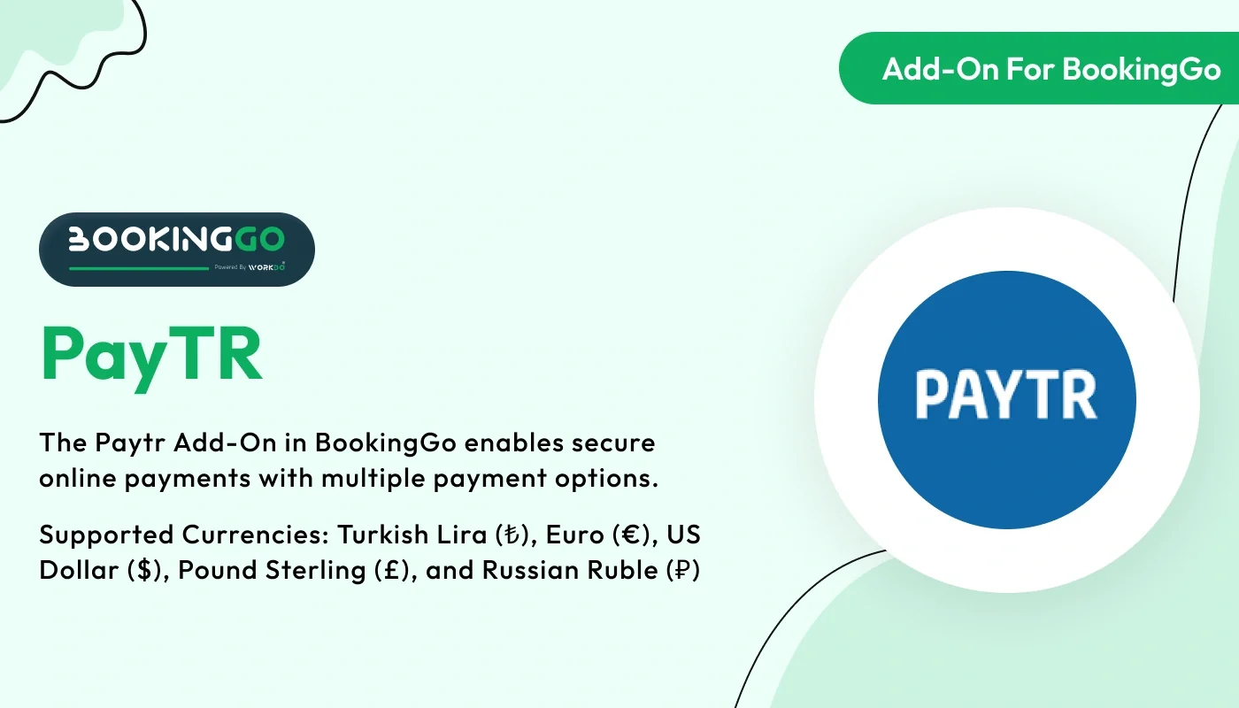 PayTR - BookingGo SaaS Add-On