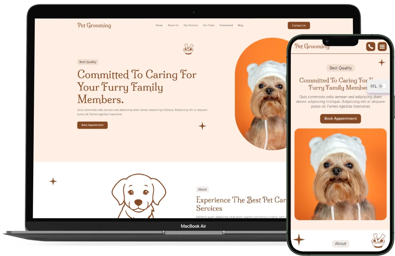 Pet Grooming - BookingGo SaaS Add-On