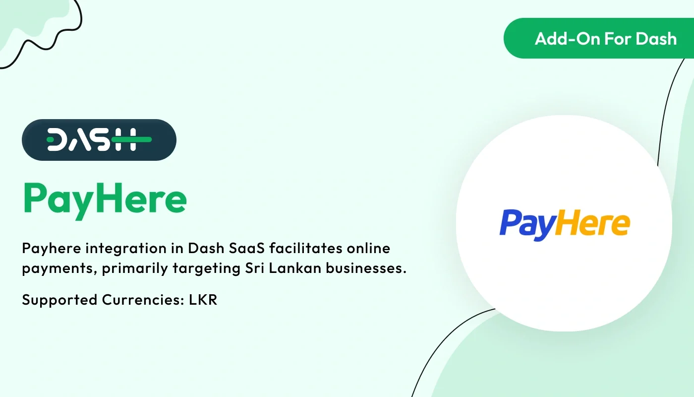 PayHere - WorkDo Dash SaaS Payment Gateways Add-On