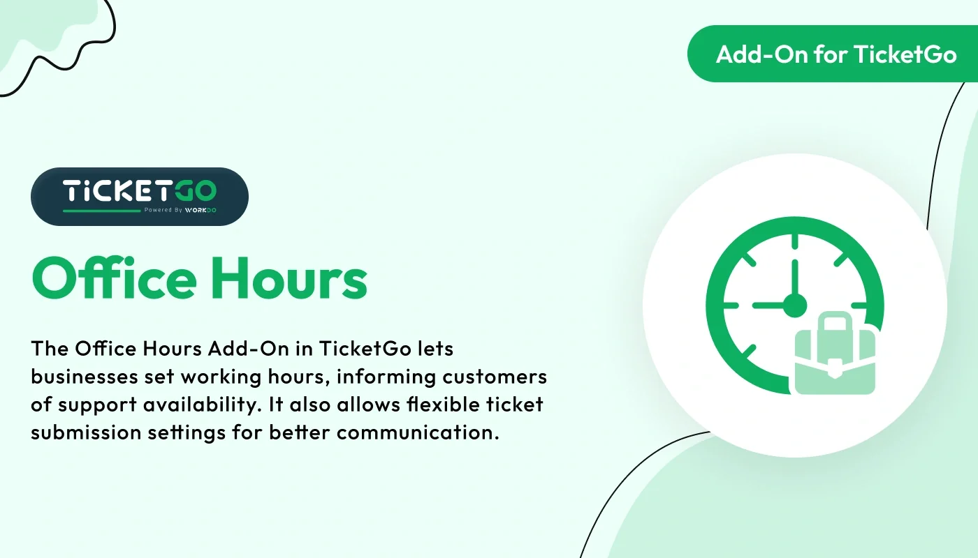 Office Hours - WorkDo TicketGo Add-On