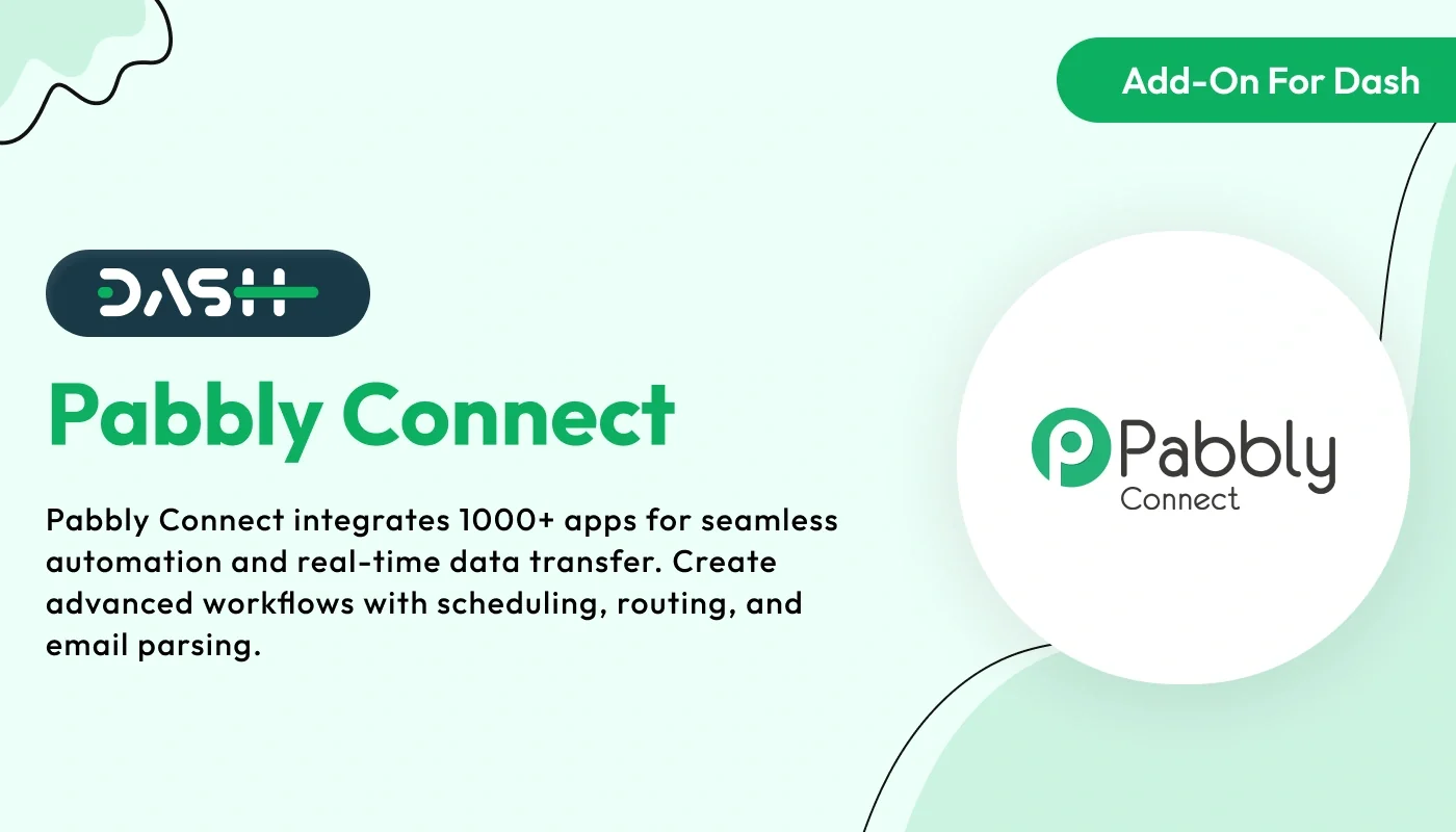 Pabbly Connect - WorkDo Dash SaaS Integration Add-On