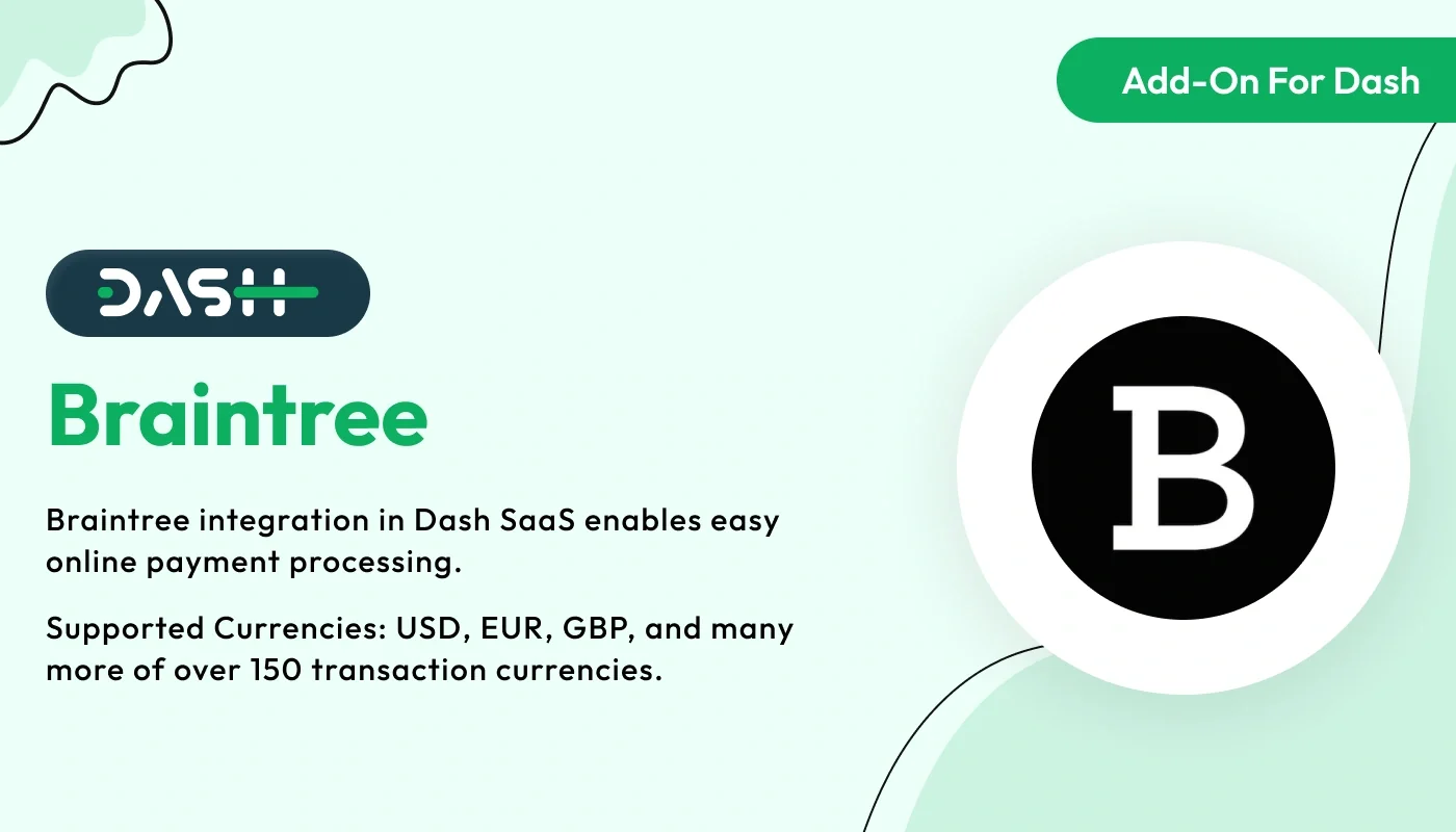 Braintree - WorkDo Dash SaaS Payment Gateways Add-On