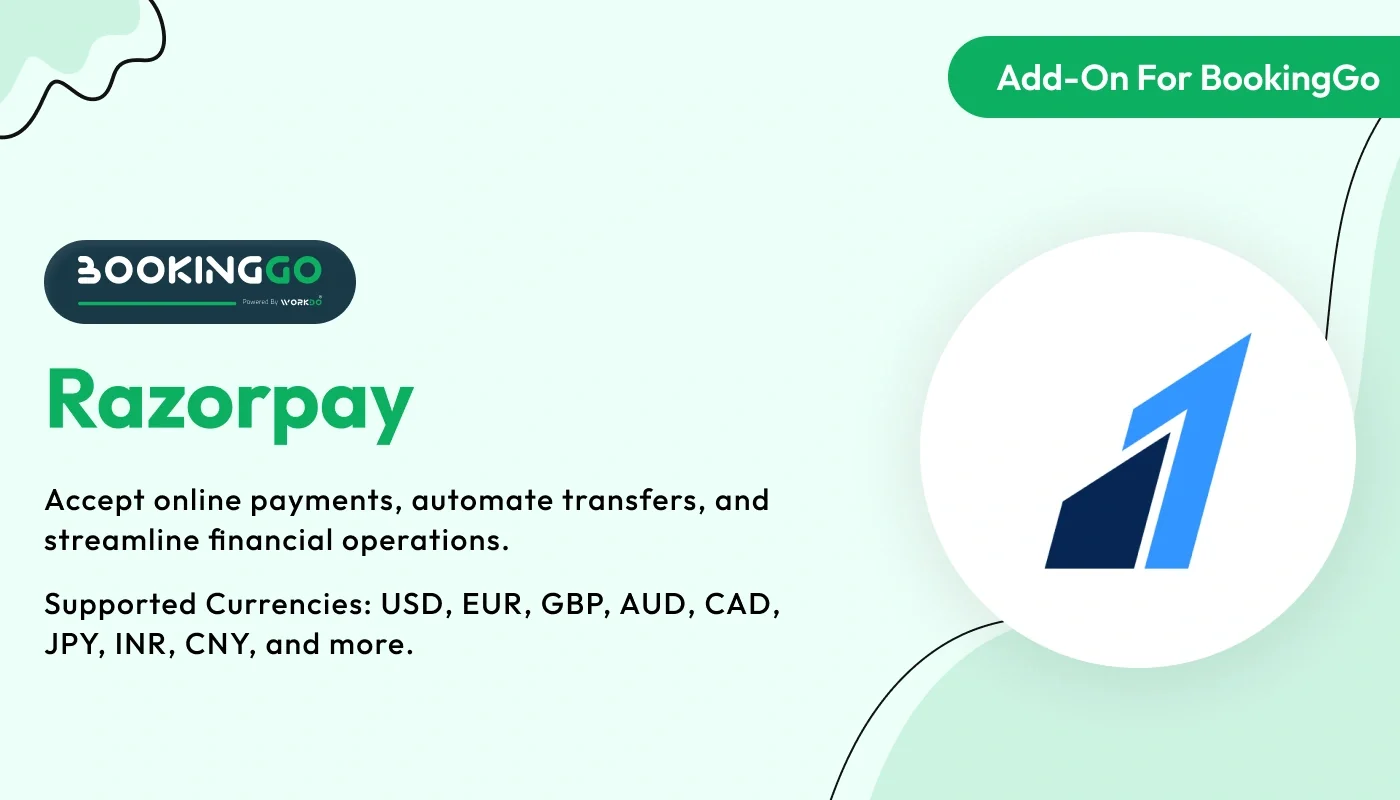 Razorpay - BookingGo SaaS Add-On