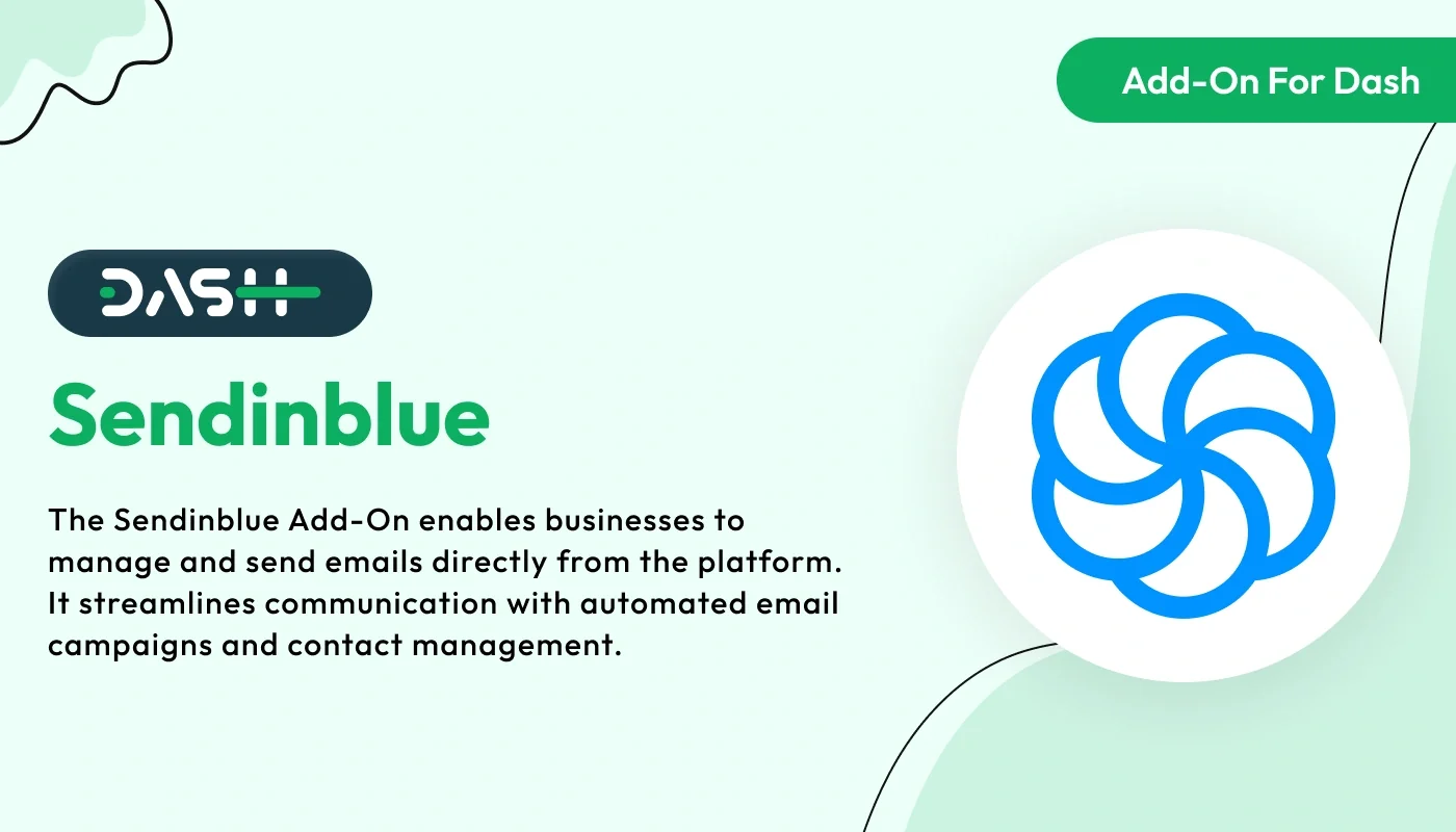 Sendinblue - WorkDo Dash SaaS Integration Add-On