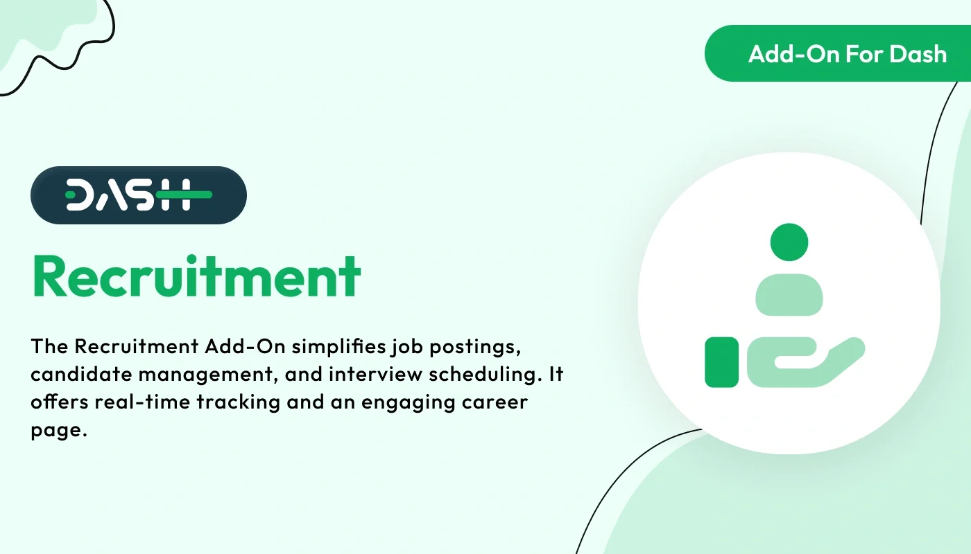 Recruitment -WorkDo Dash SaaS HR Add-On