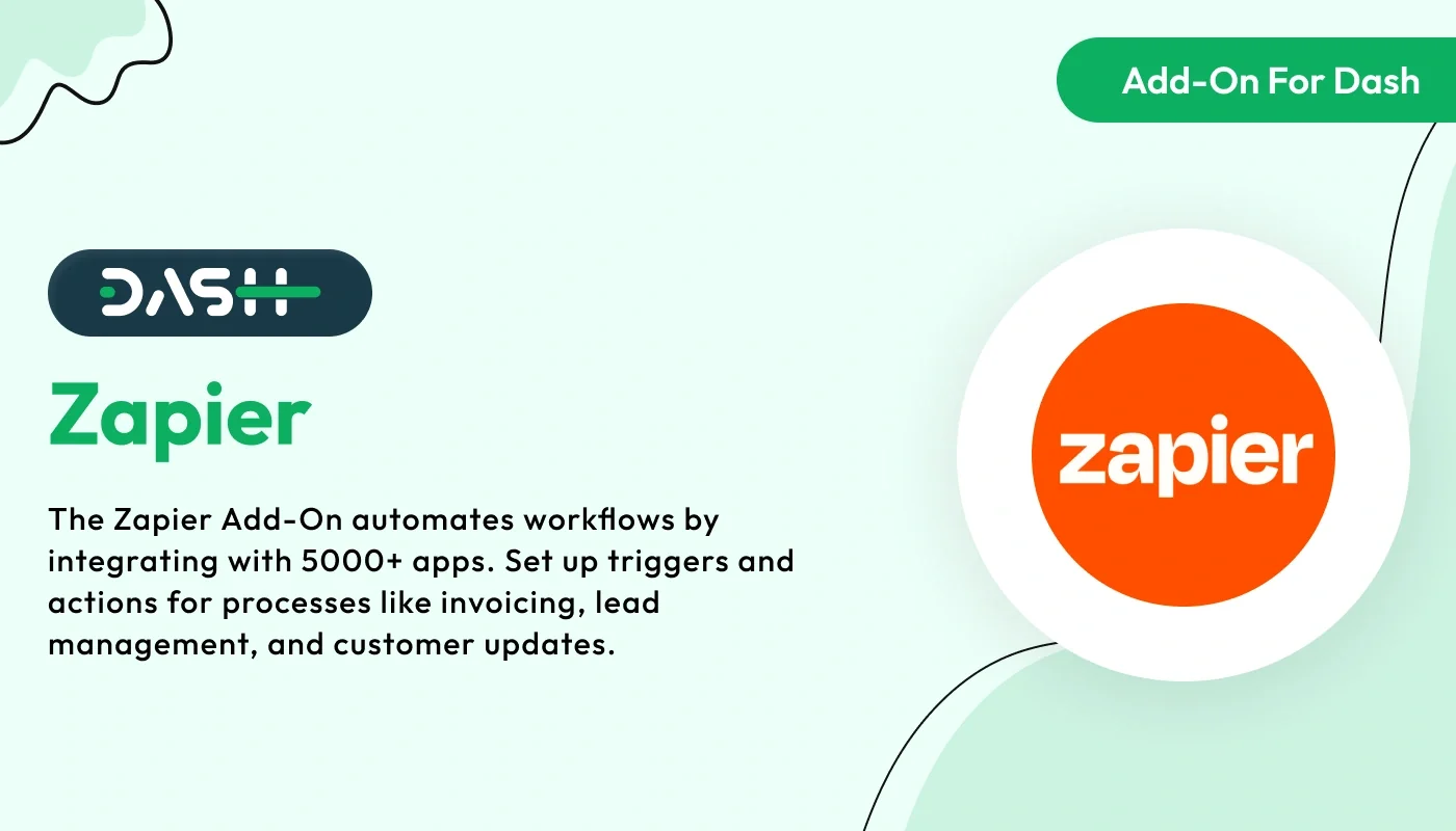 Zapier - WorkDo Dash SaaS Integration Add-On