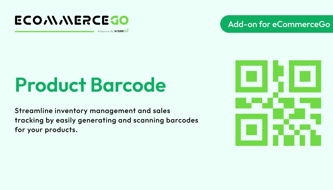 Product Barcode - WorkDo eCommerceGo SaaS Add-On