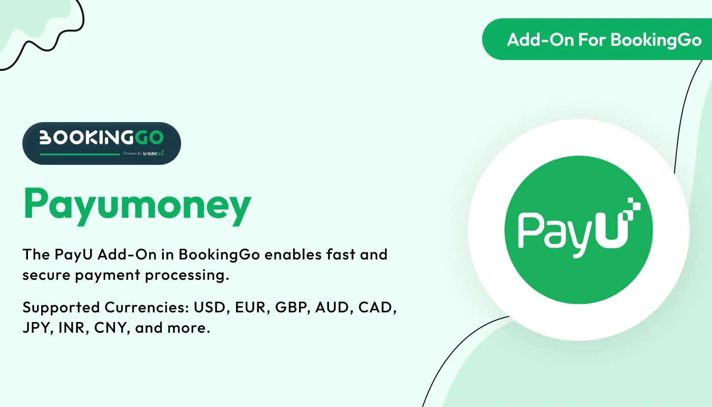 PayU - WorkDo BookingGo SaaS Add-On