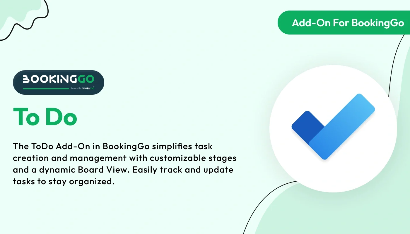 ToDo - WorkDo BookingGo SaaS Add-On