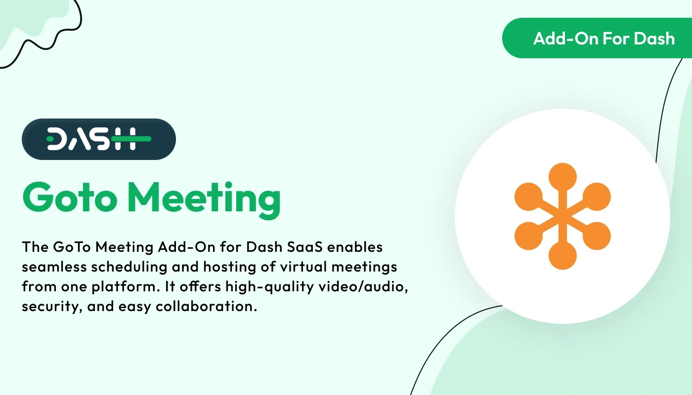 Goto Meeting - WorkDo Dash SaaS Social Media Add-On