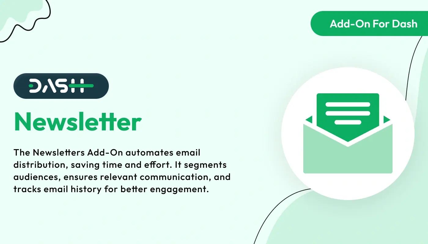 Newsletter - WorkDo Dash SaaS Sales Add-On