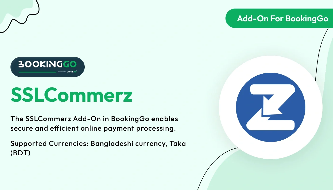 SSLCommerz - WorkDo BookingGo SaaS Add-On