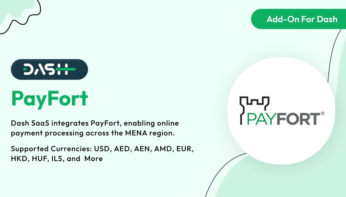 PayFort - WorkDo Dash SaaS Payment Gateways Add-On
