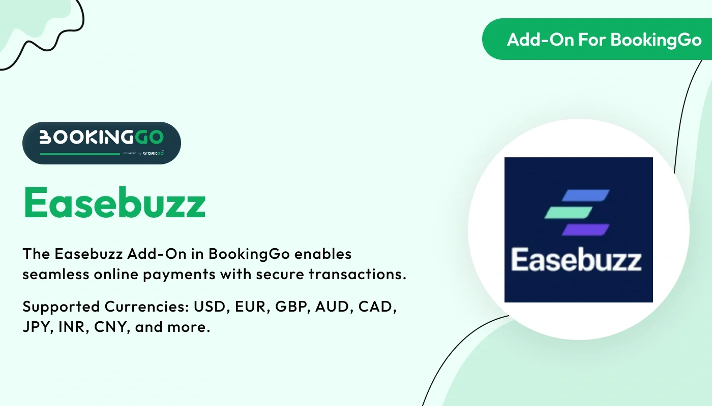 Easebuzz - WorkDo BookingGo SaaS Add-On