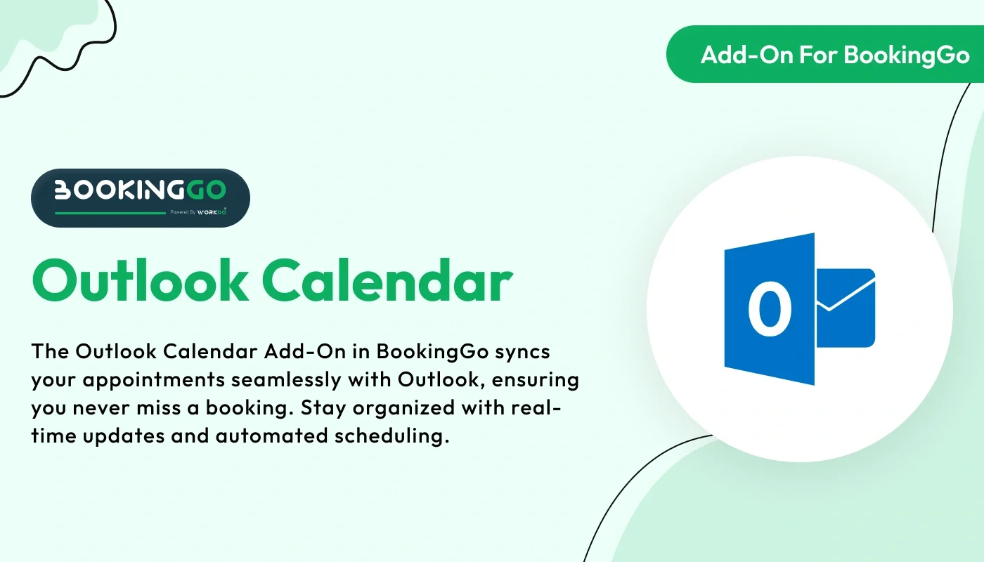 Outlook Calendar - BookingGo SaaS Add-On