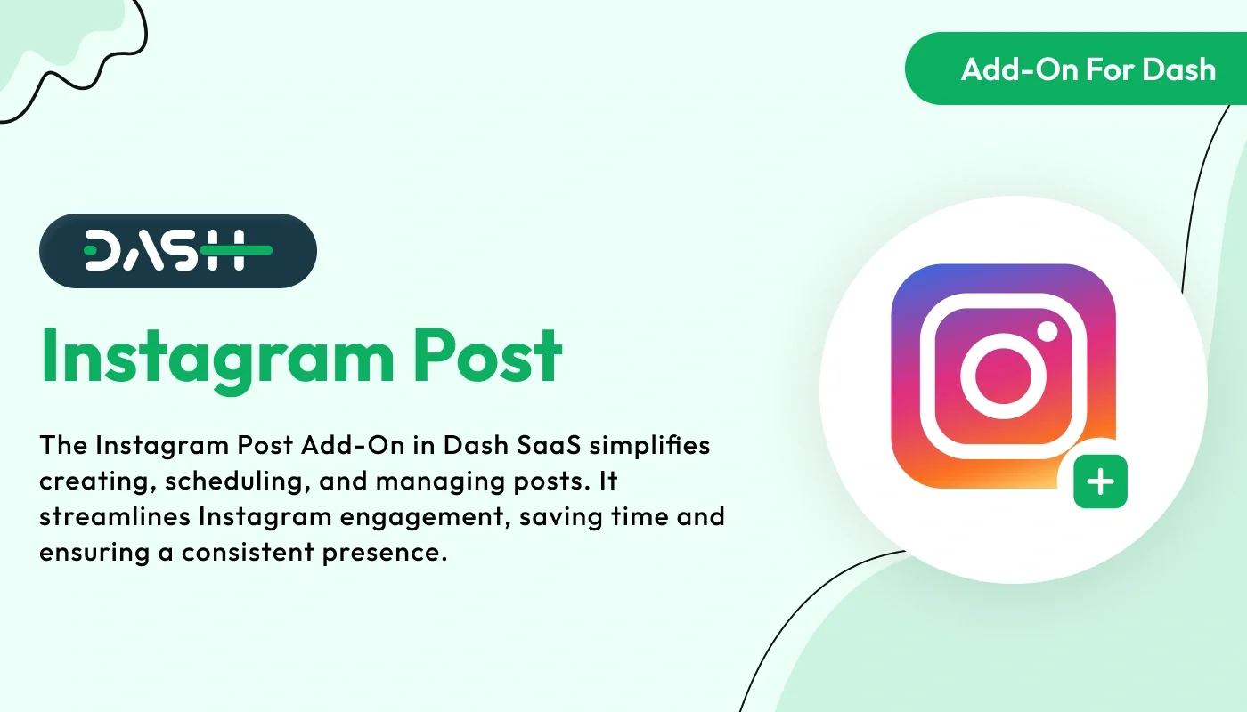 Instagram Post - WorkDo Dash SaaS Social Media Add-On