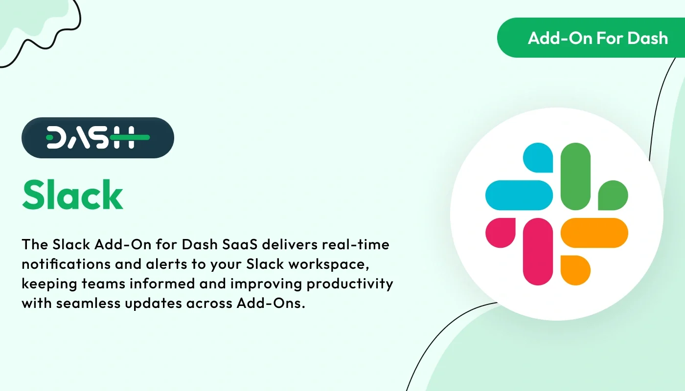 Slack - WorkDo Dash SaaS Social Media Add-On