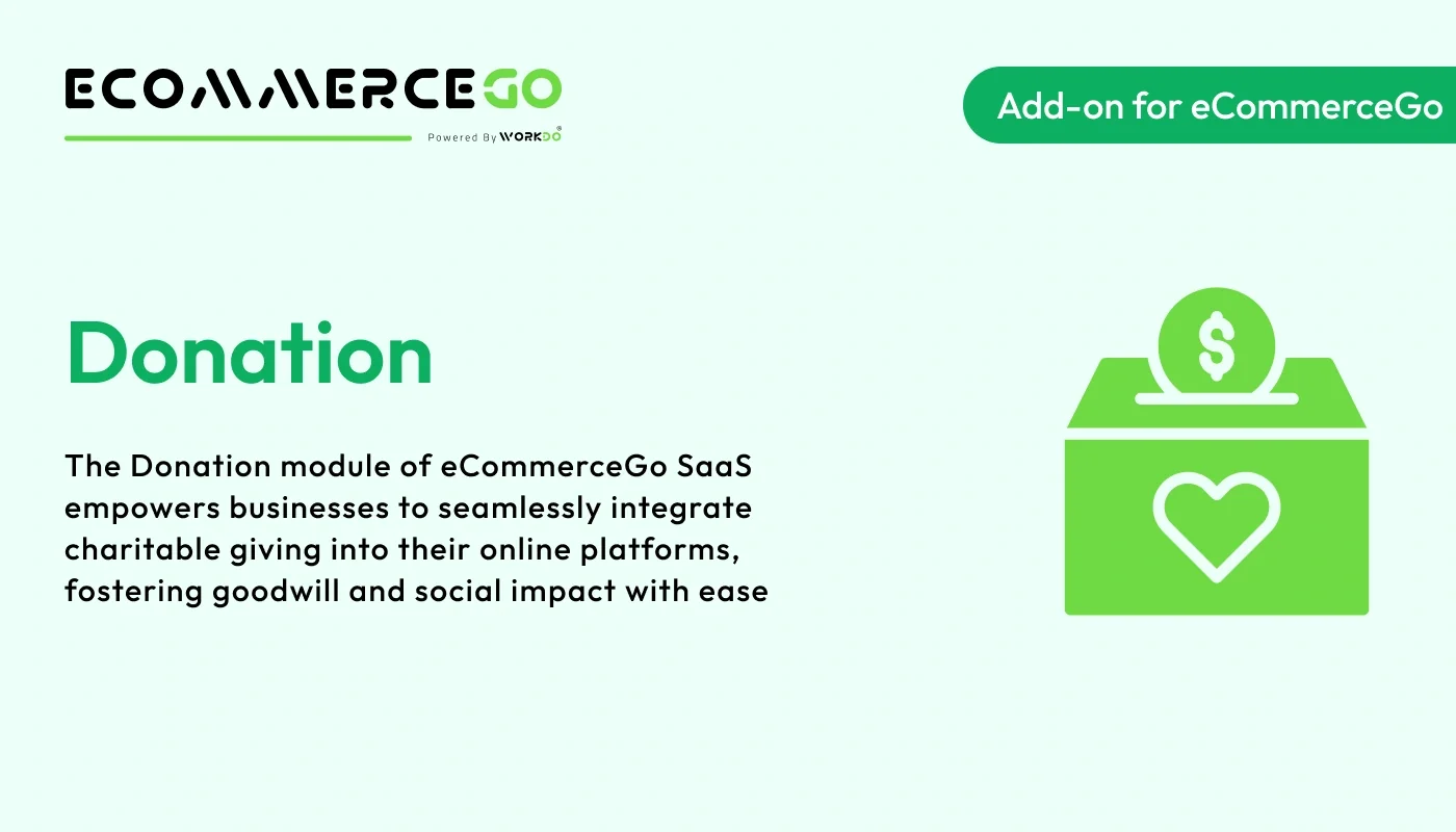 Donation - WorkDo eCommerceGo SaaS Add-On