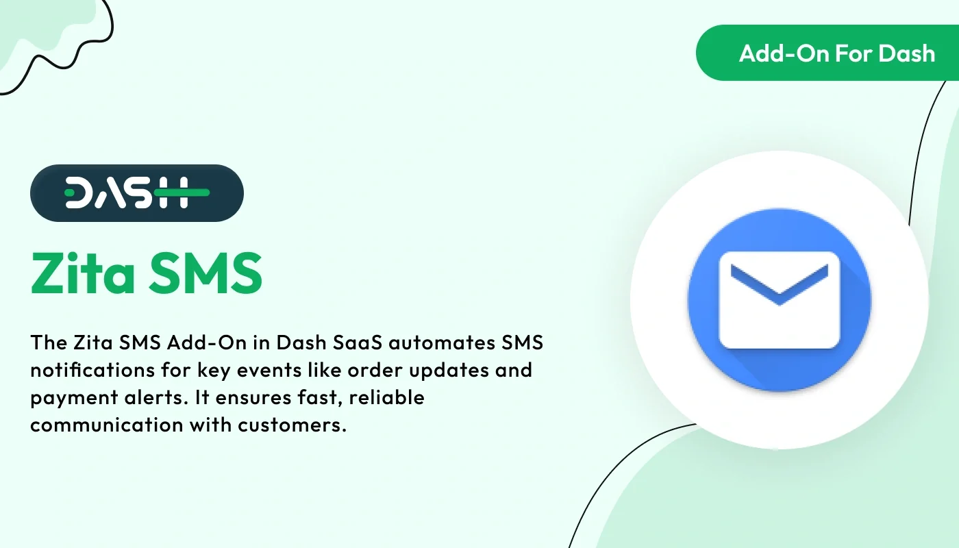 Zita SMS - WorkDo Dash SaaS Integration Add-On