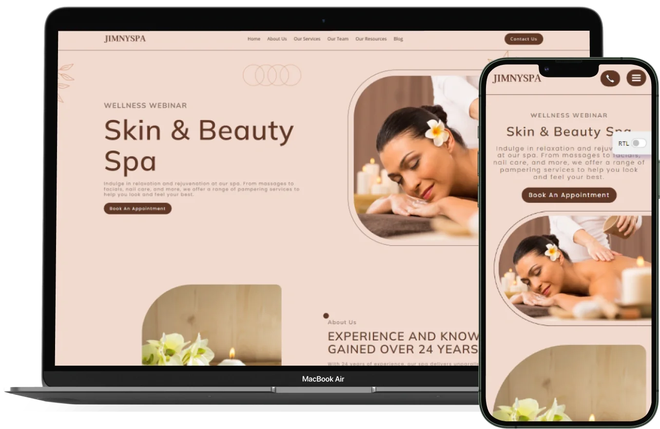 Spawellness - BookingGo SaaS Add-On