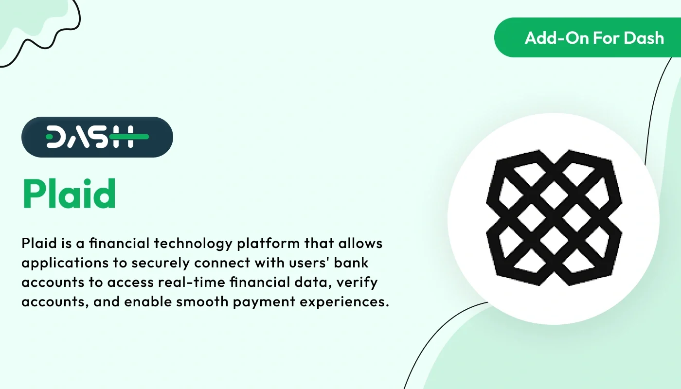 Plaid - WorkDo Dash SaaS Finance Add-On