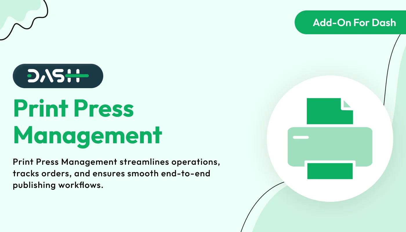 PrintPress Management – WorkDo Dash SaaS Industrial Solutions Add-On