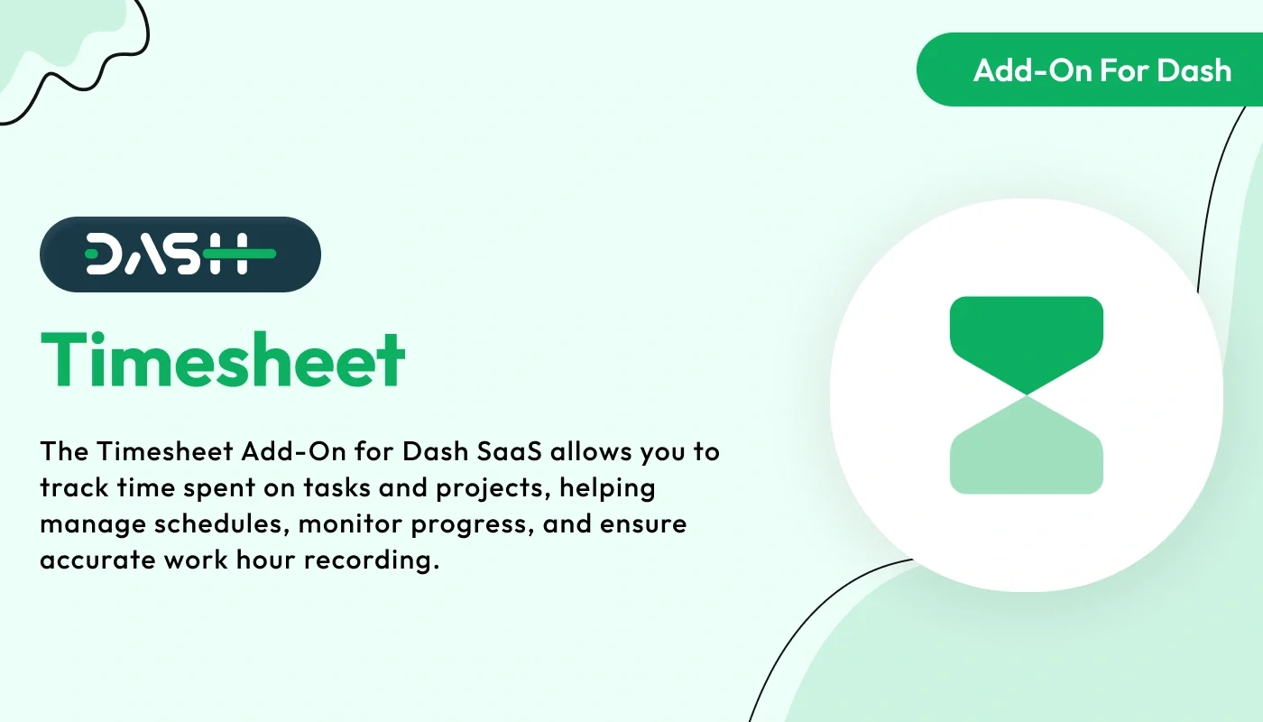 Timesheet - WorkDo Dash SaaS Finance Add-On