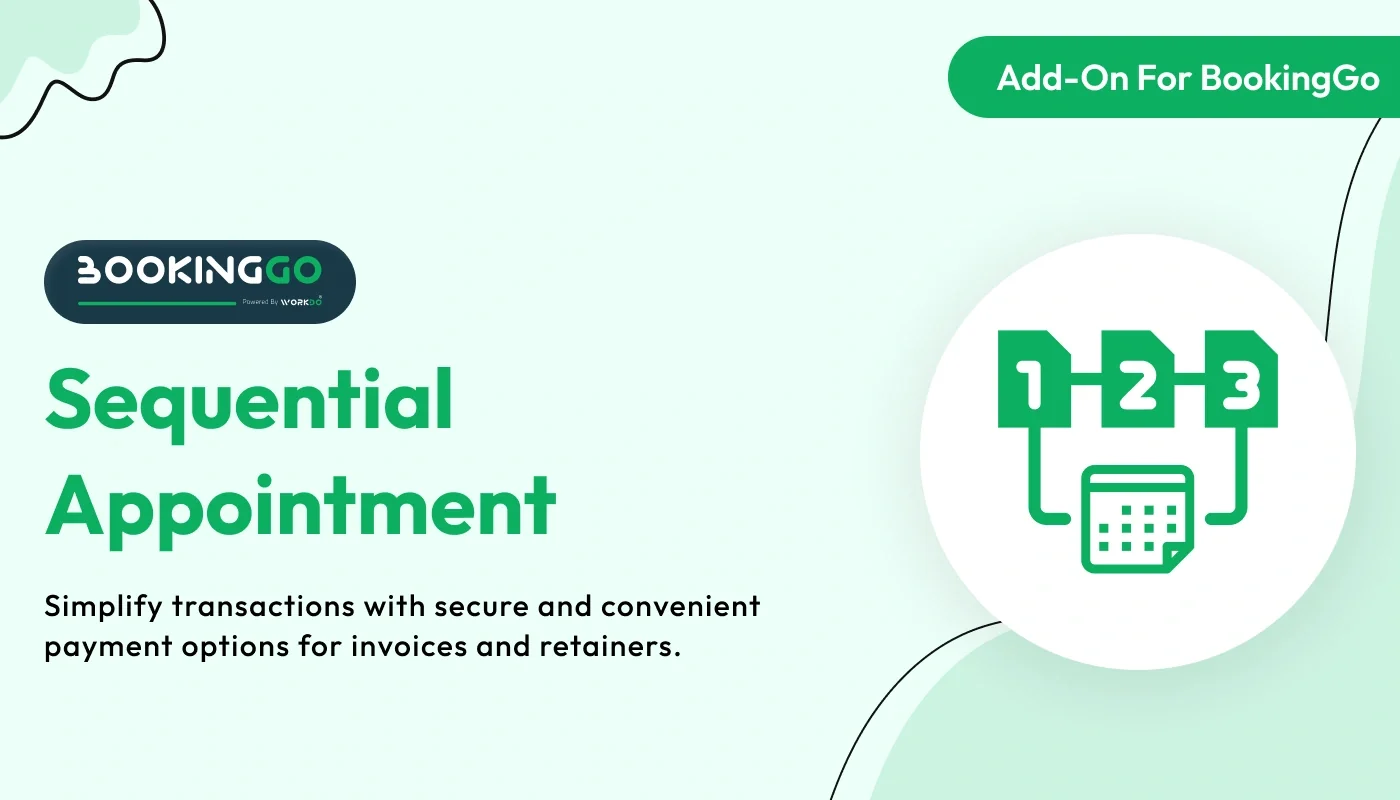 Sequential Appointment - BookingGo SaaS Add-On