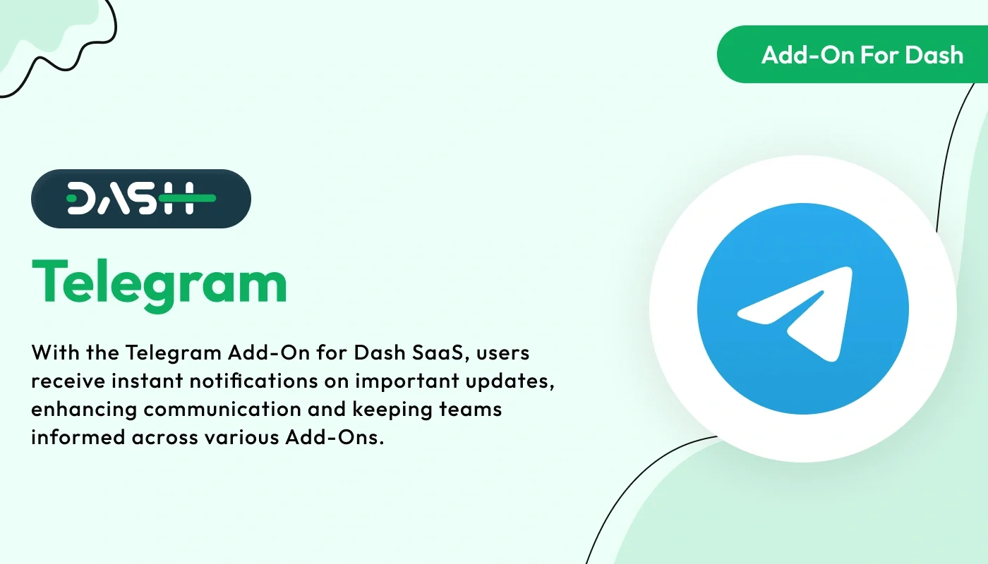 Telegram - WorkDo Dash SaaS Social Media Add-On