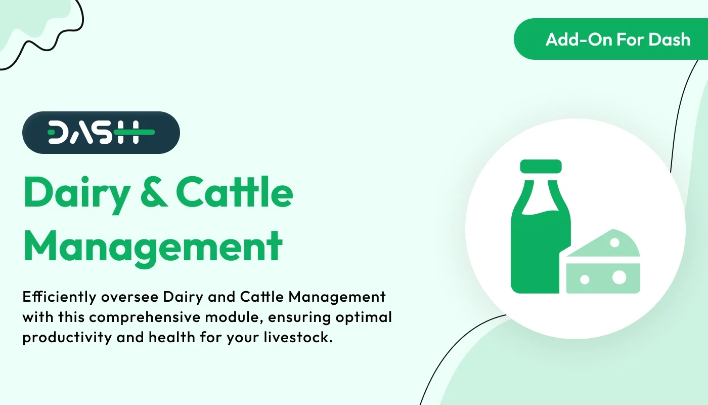 Dairy and Cattle Management - WorkDo Dash SaaS Industrial Solutions Add-On