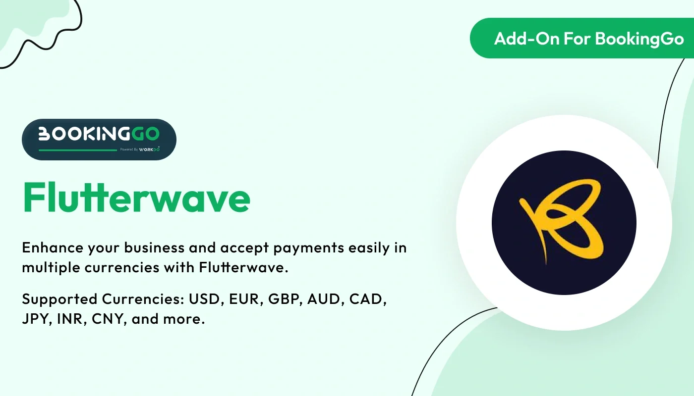 Flutterwave - BookingGo SaaS Add-On