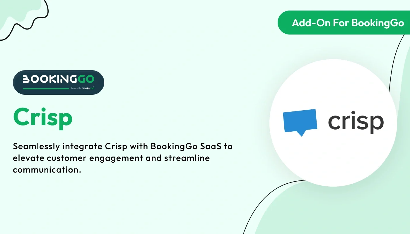 Crisp - WorkDo BookingGo SaaS Add-On