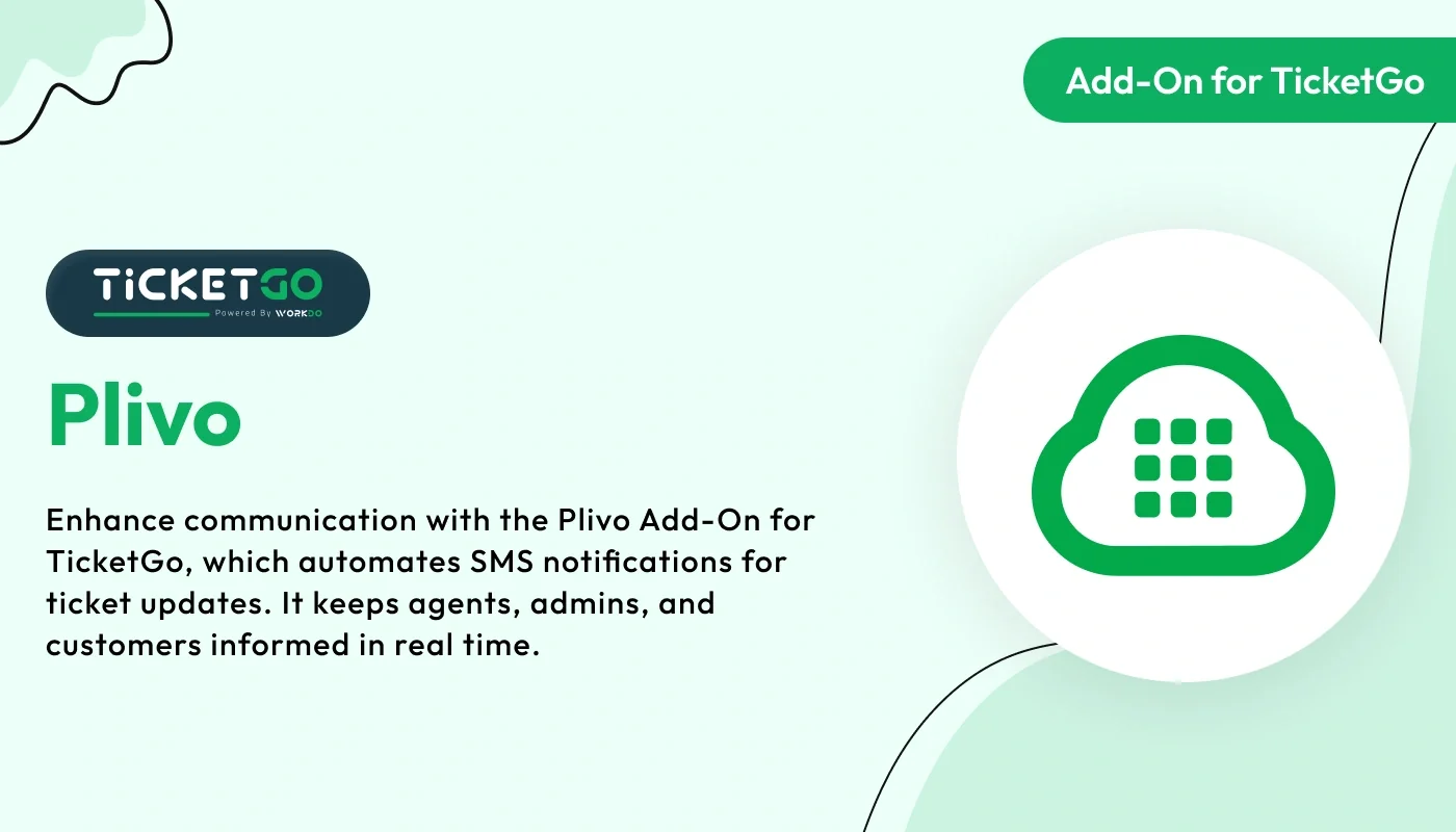 Plivo - WorkDo TicketGo Add-On
