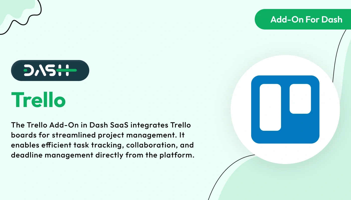 Trello - WorkDo Dash SaaS Integration Add-On