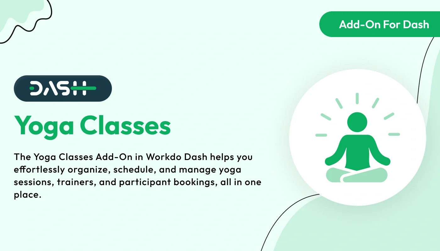 Yoga Classes – WorkDo Dash SaaS Industrial Solutions Add-On