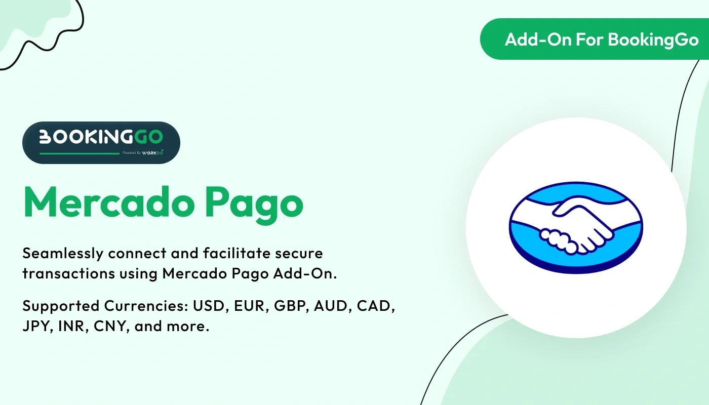 Mercado Pago - BookingGo SaaS Add-On