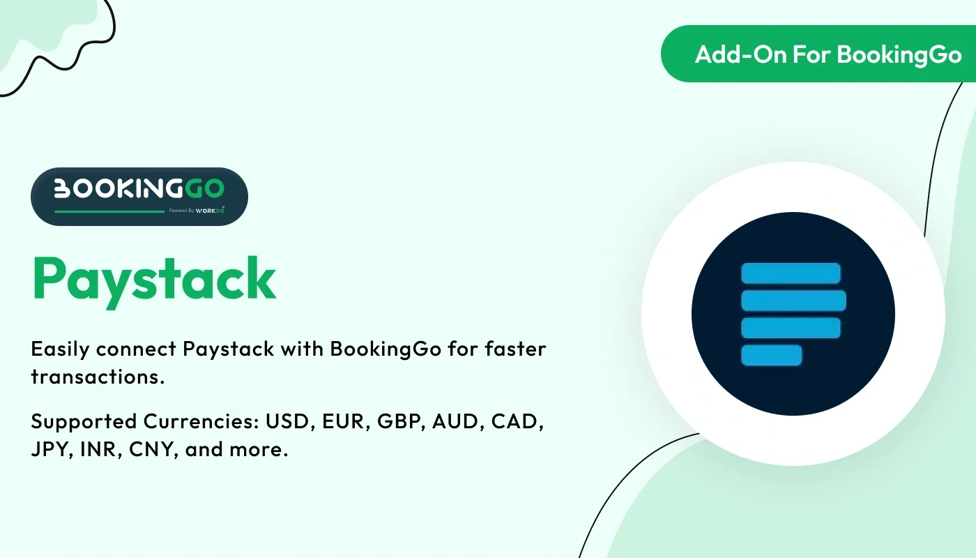 Paystack - BookingGo SaaS Add-On